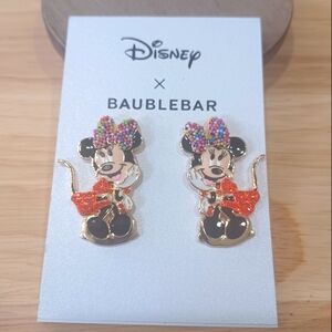 DISNEY BAUBLEBAR MINNIE MOUSE EARRINGS  🎀